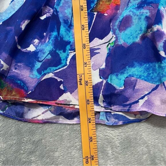 𝅺NWT Shahida Parides Floral Print Blouson Sleeve Dress Size XL - Picture 15 of 15